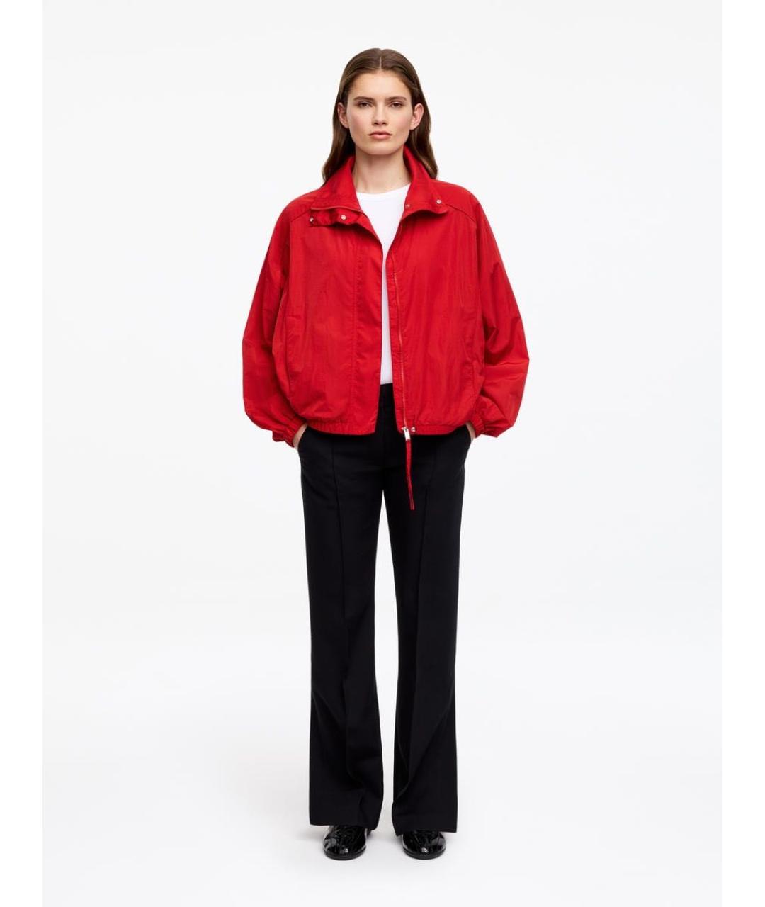 ARKET Красная полиэстеровая куртка, фото 5
