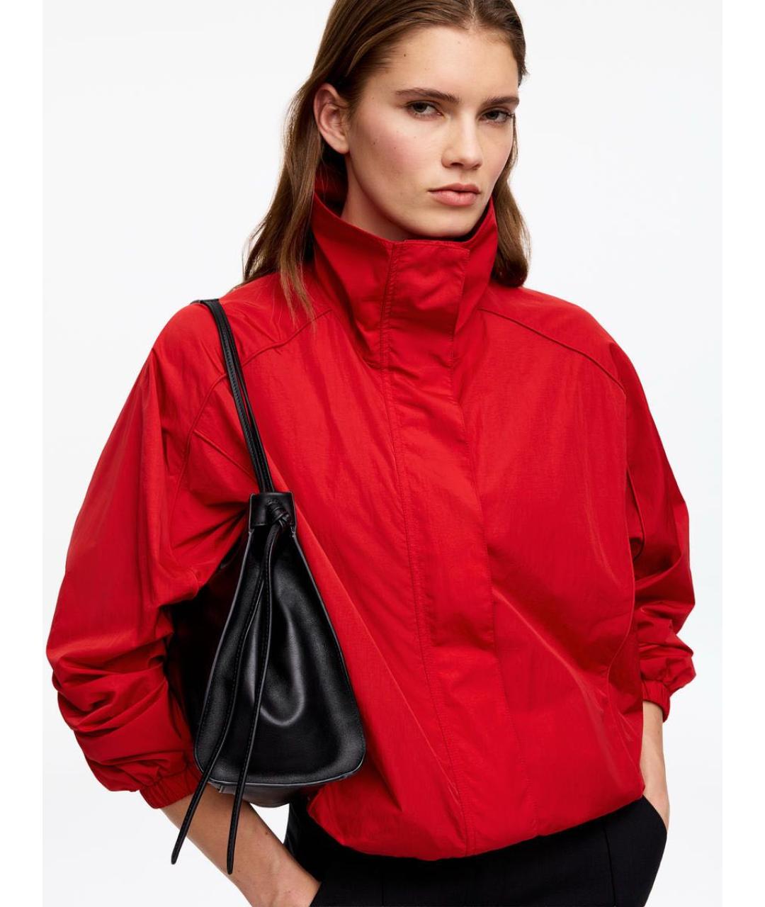 ARKET Красная полиэстеровая куртка, фото 4
