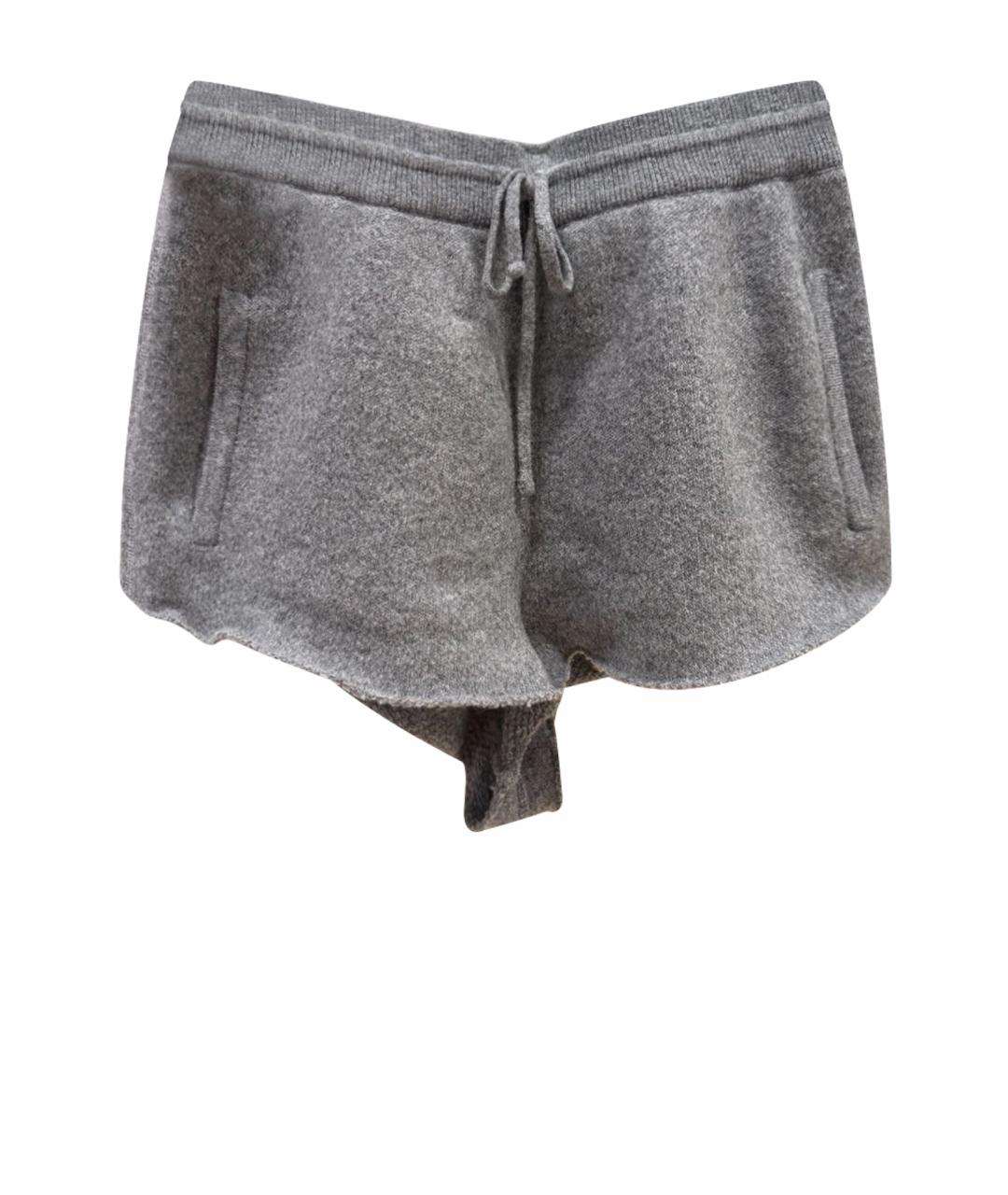 MIU MIU Серые шорты, фото 1