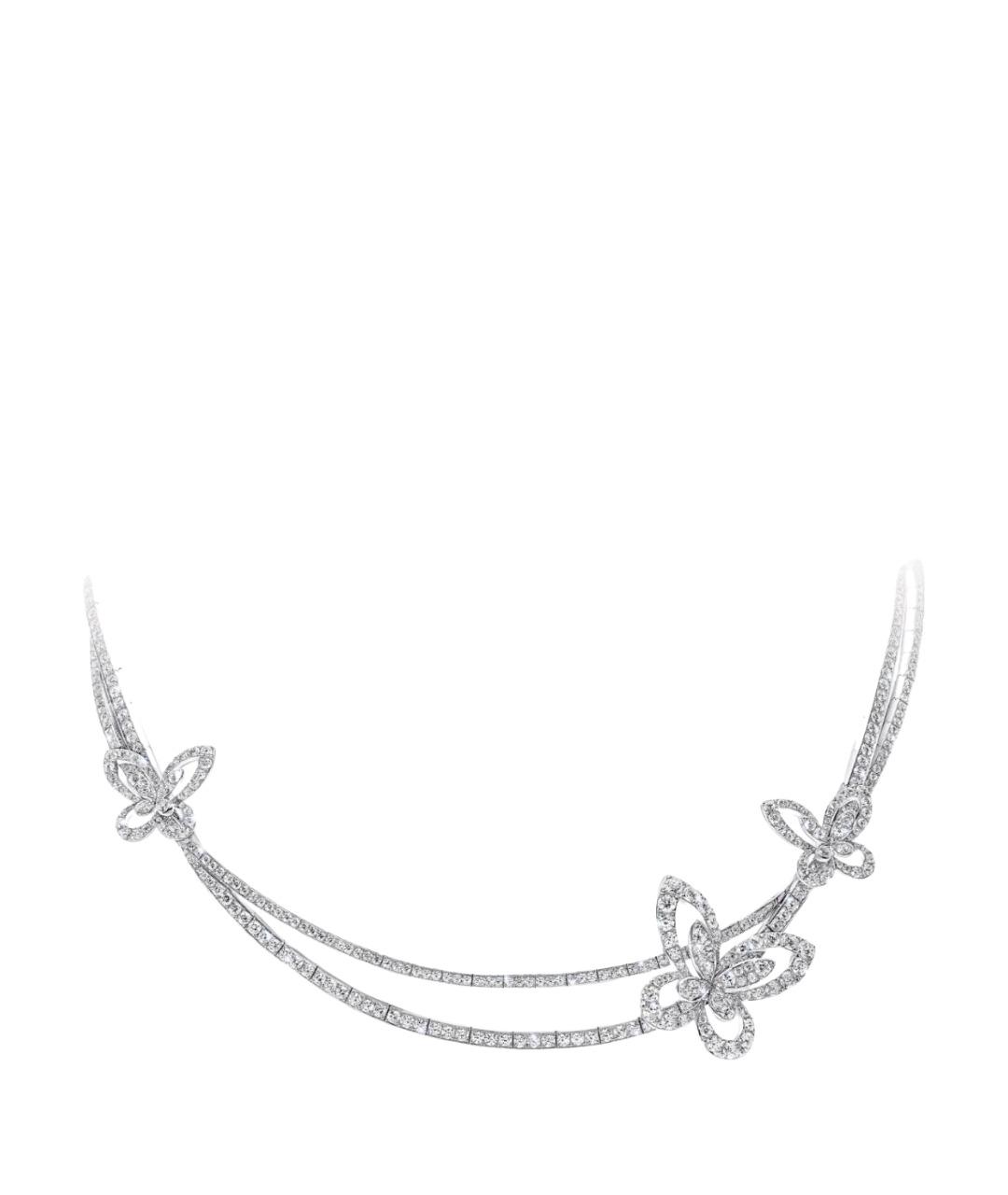 GRAFF Серебряное платиновое колье, фото 1