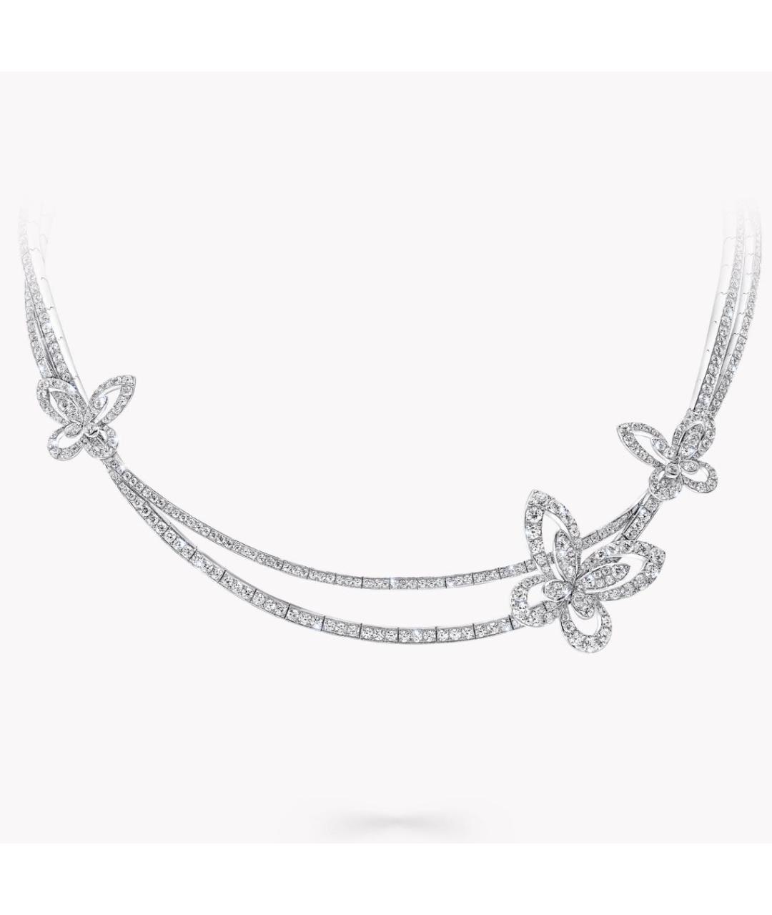 GRAFF Серебряное платиновое колье, фото 4