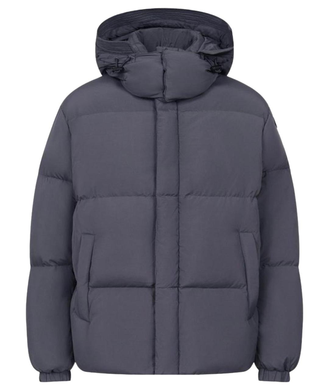 DIESEL Антрацитовый пуховик, фото 1