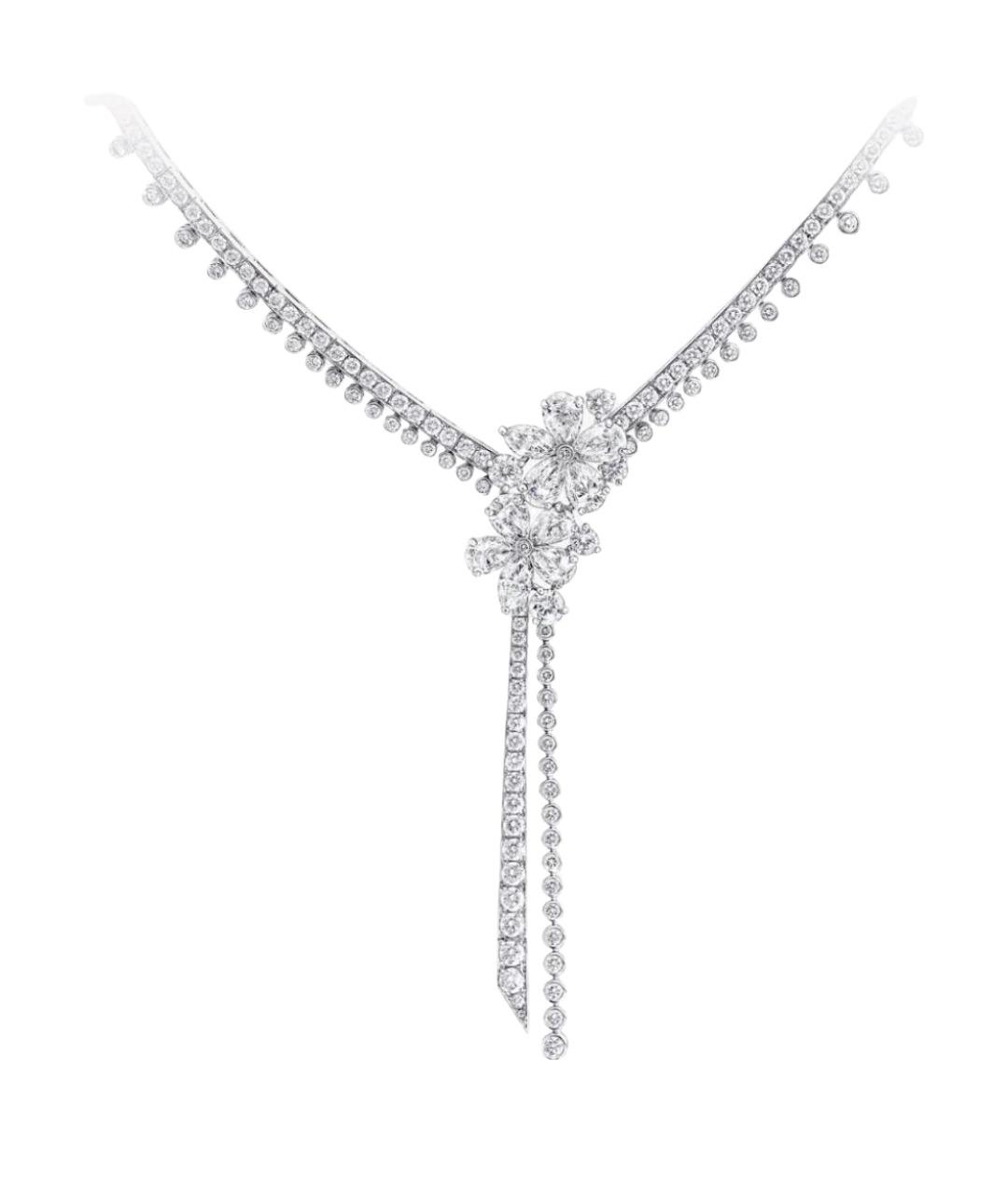 GRAFF Серебряное платиновое колье, фото 1