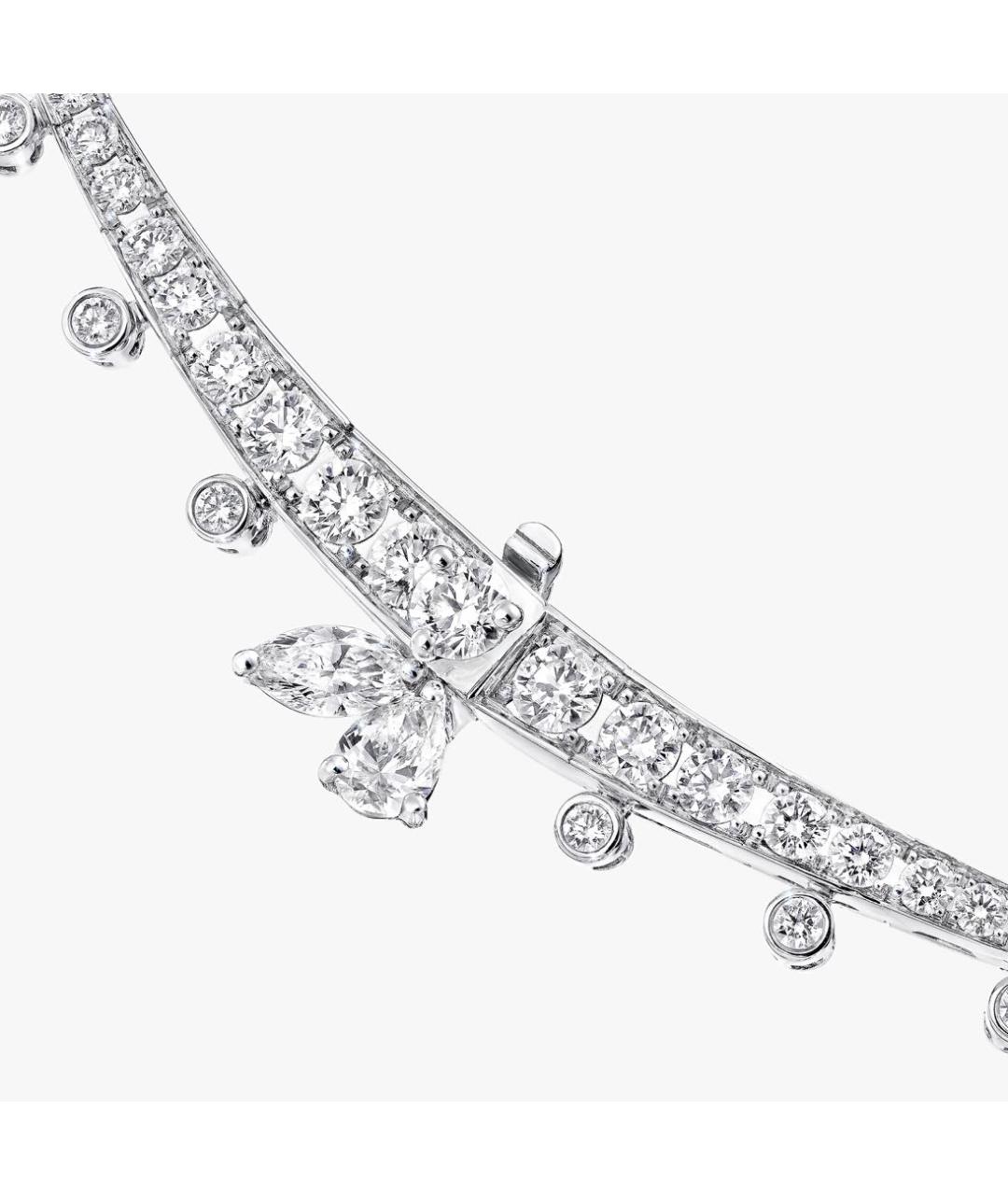 GRAFF Серебряное платиновое колье, фото 4