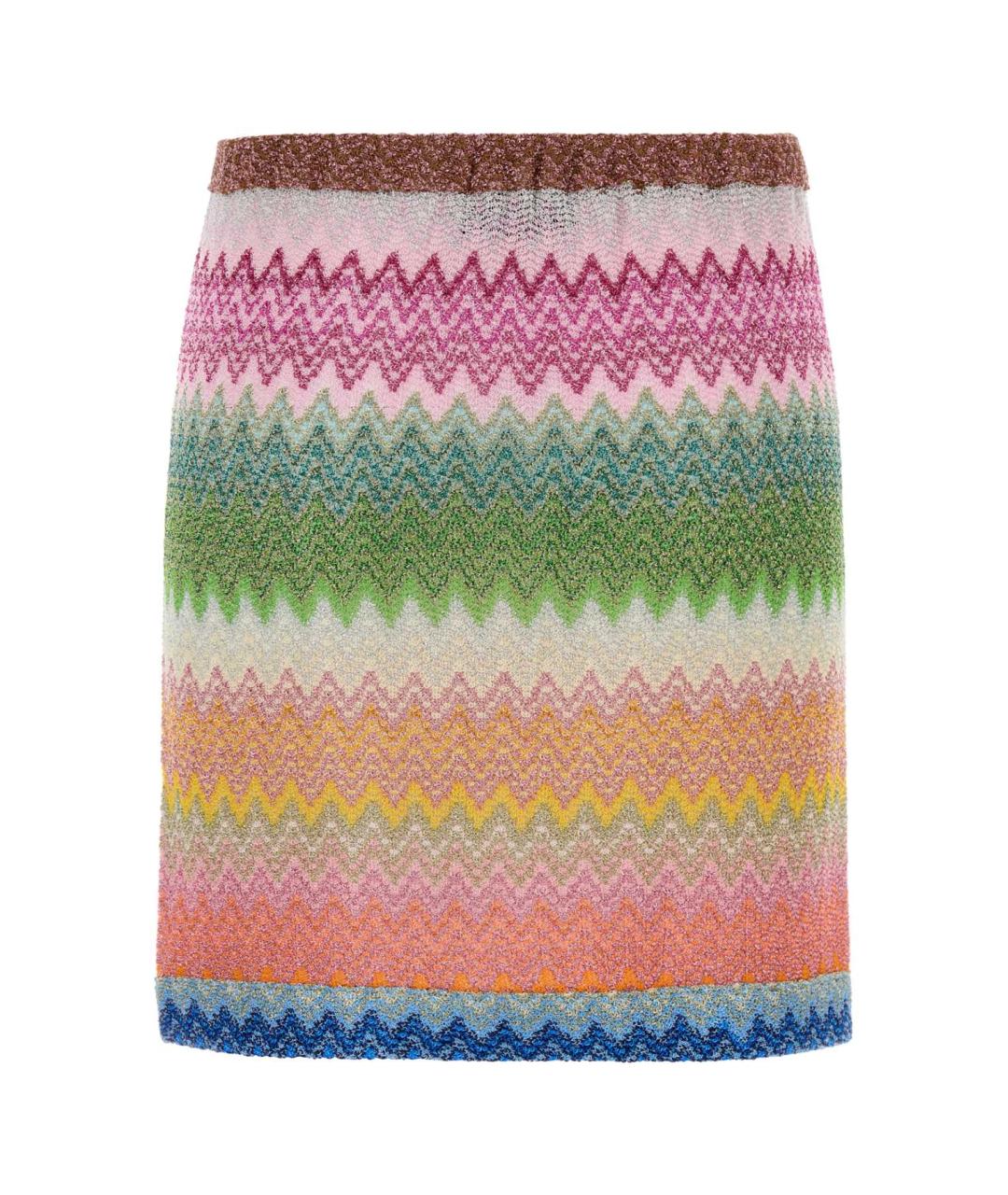 MISSONI Мульти вискозная юбка мини, фото 2