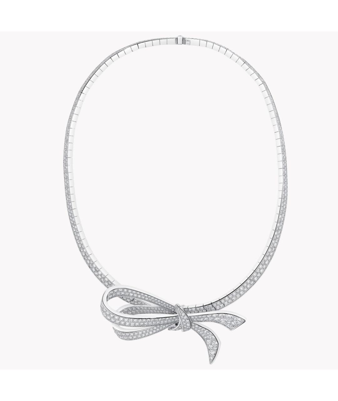 GRAFF Серебряное колье из белого золота, фото 4