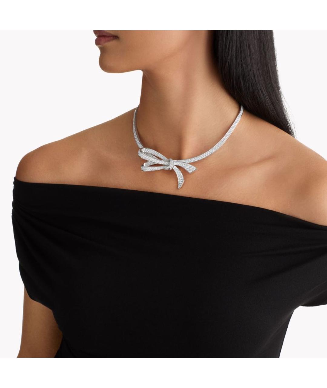 GRAFF Серебряное колье из белого золота, фото 2