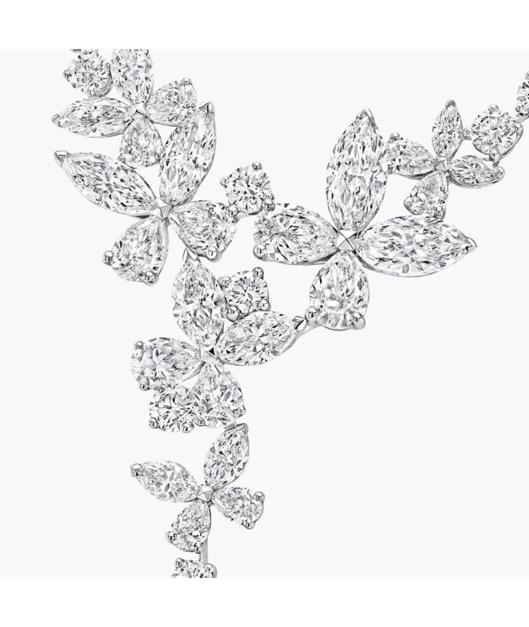 GRAFF Серебряное платиновое колье, фото 3