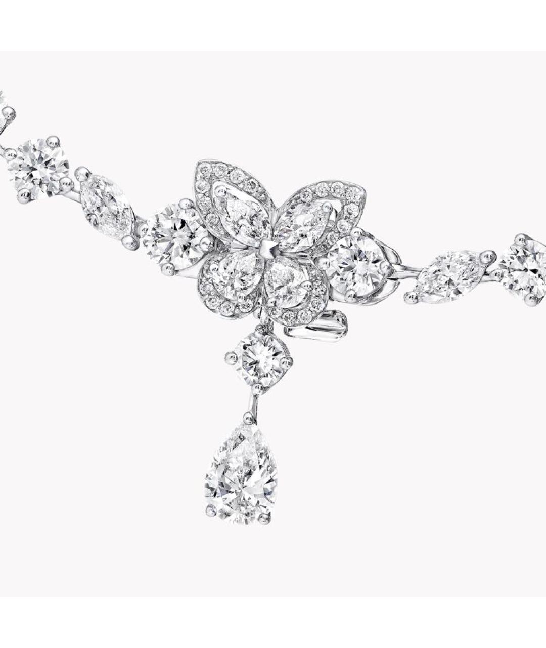 GRAFF Серебряное платиновое колье, фото 4