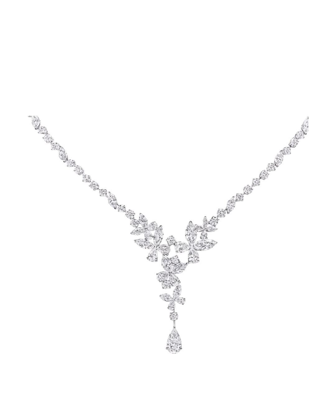 GRAFF Серебряное платиновое колье, фото 1