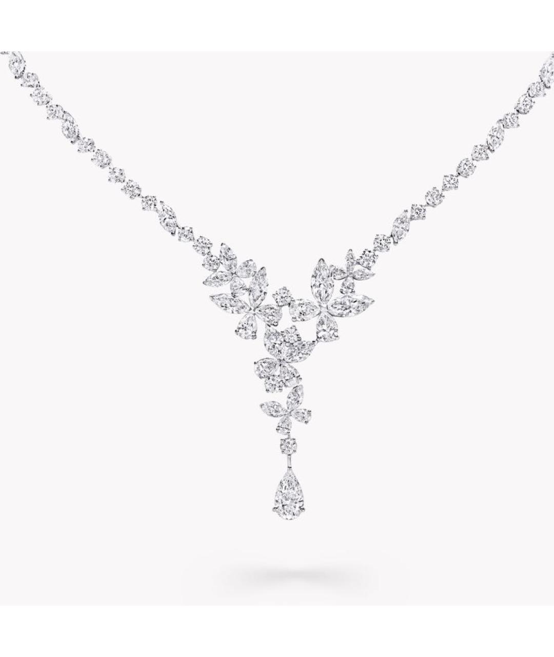 GRAFF Серебряное платиновое колье, фото 5