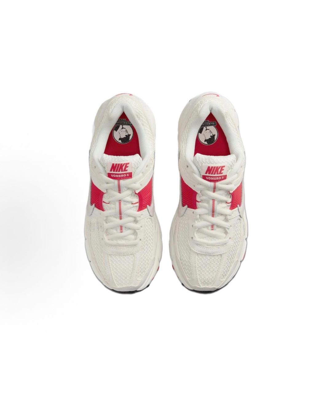 NIKE Белые текстильные кроссовки, фото 3