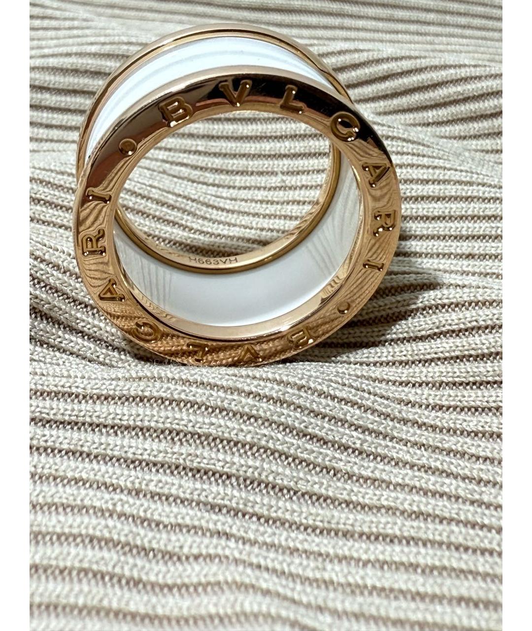 BVLGARI Золотое кольцо из розового золота, фото 3