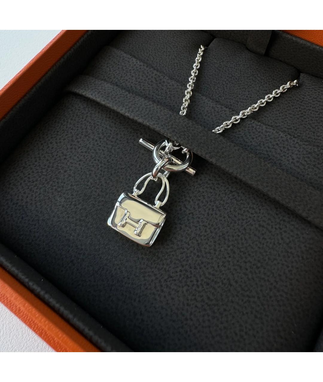 HERMES Серебряная серебряная подвеска, фото 4