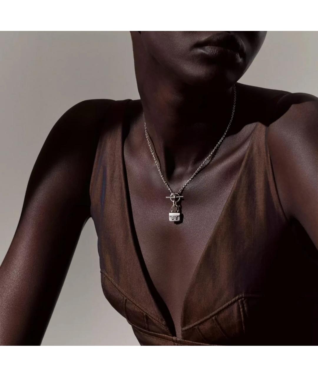 HERMES Серебряная серебряная подвеска, фото 6