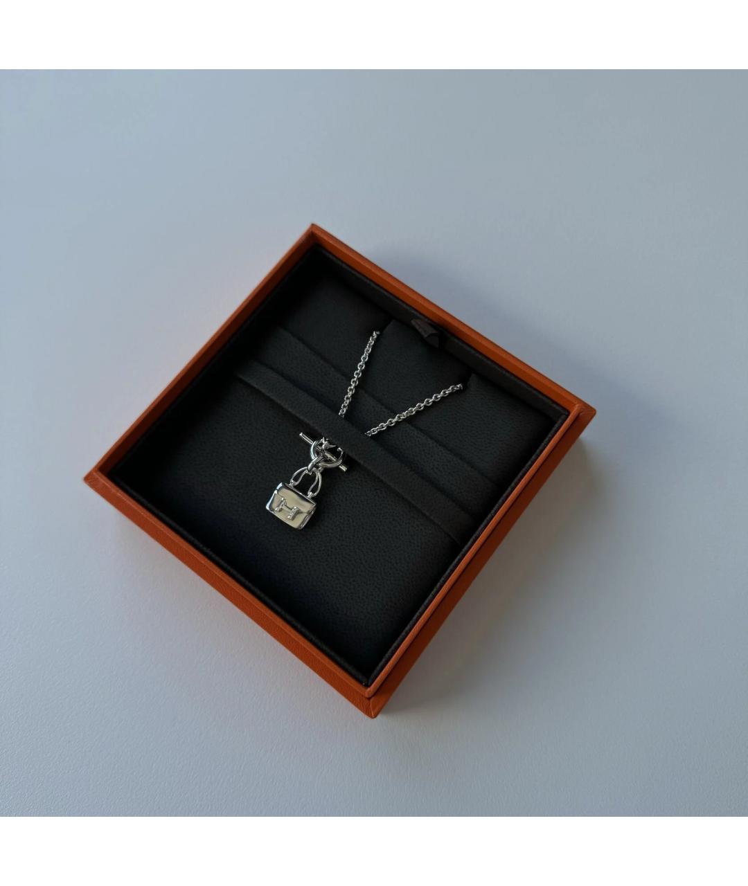 HERMES Серебряная серебряная подвеска, фото 3