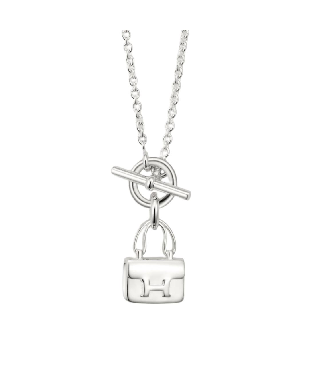 HERMES Серебряная серебряная подвеска, фото 7