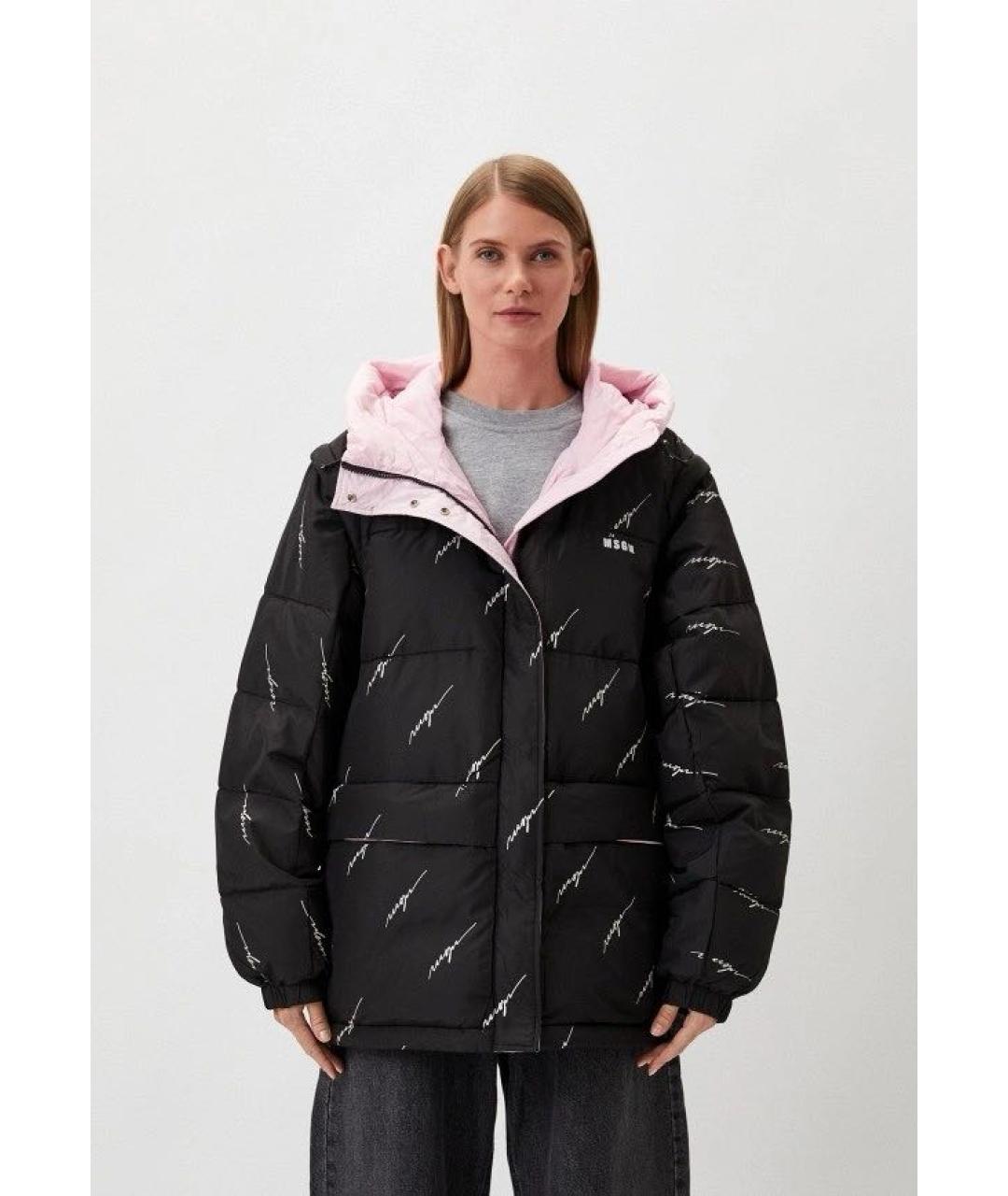 MSGM Черный пуховик, фото 6