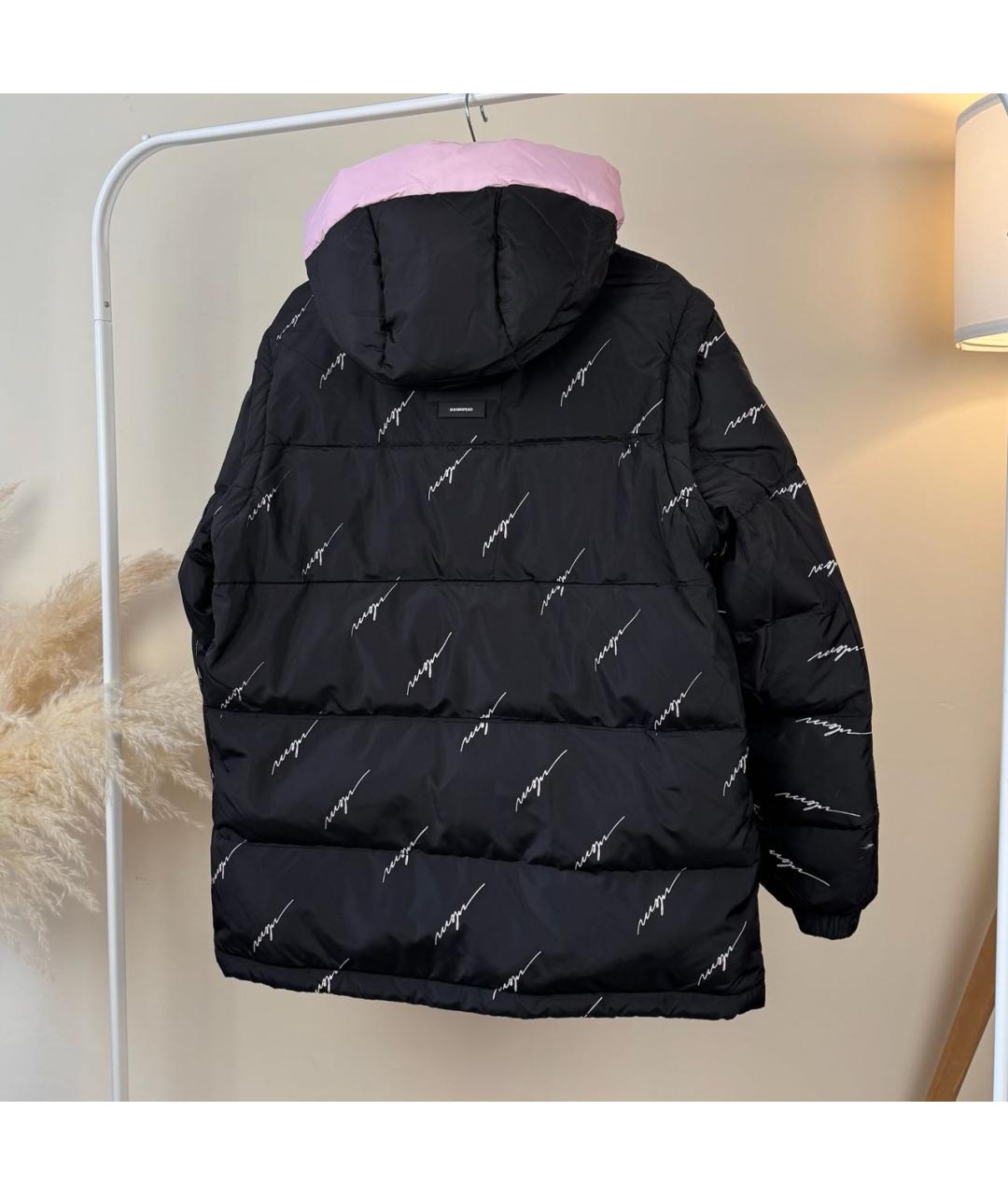 MSGM Черный пуховик, фото 3