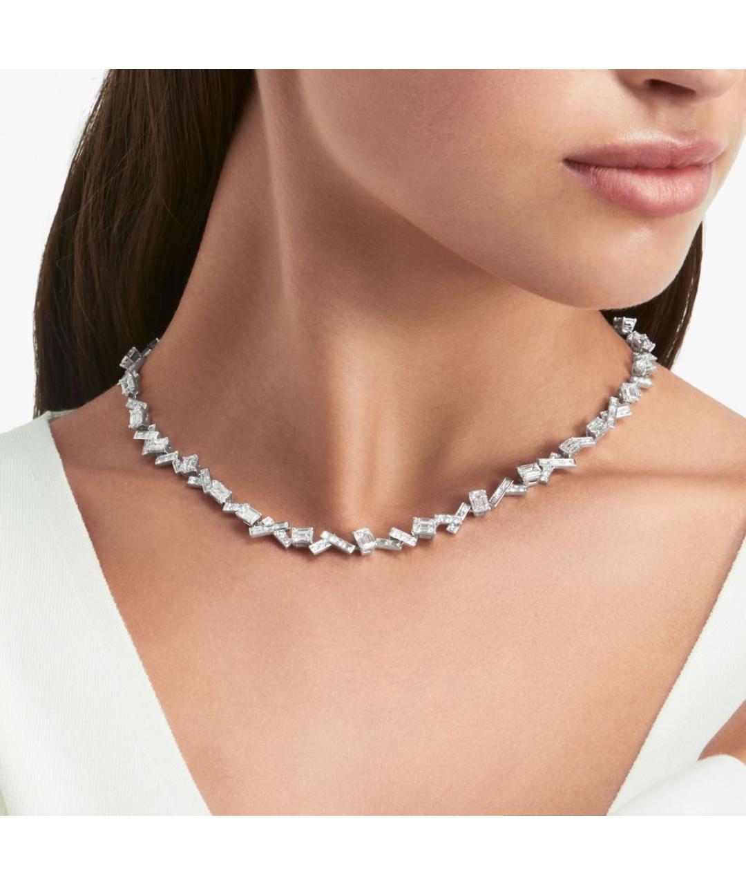 GRAFF Серебряное платиновое колье, фото 2