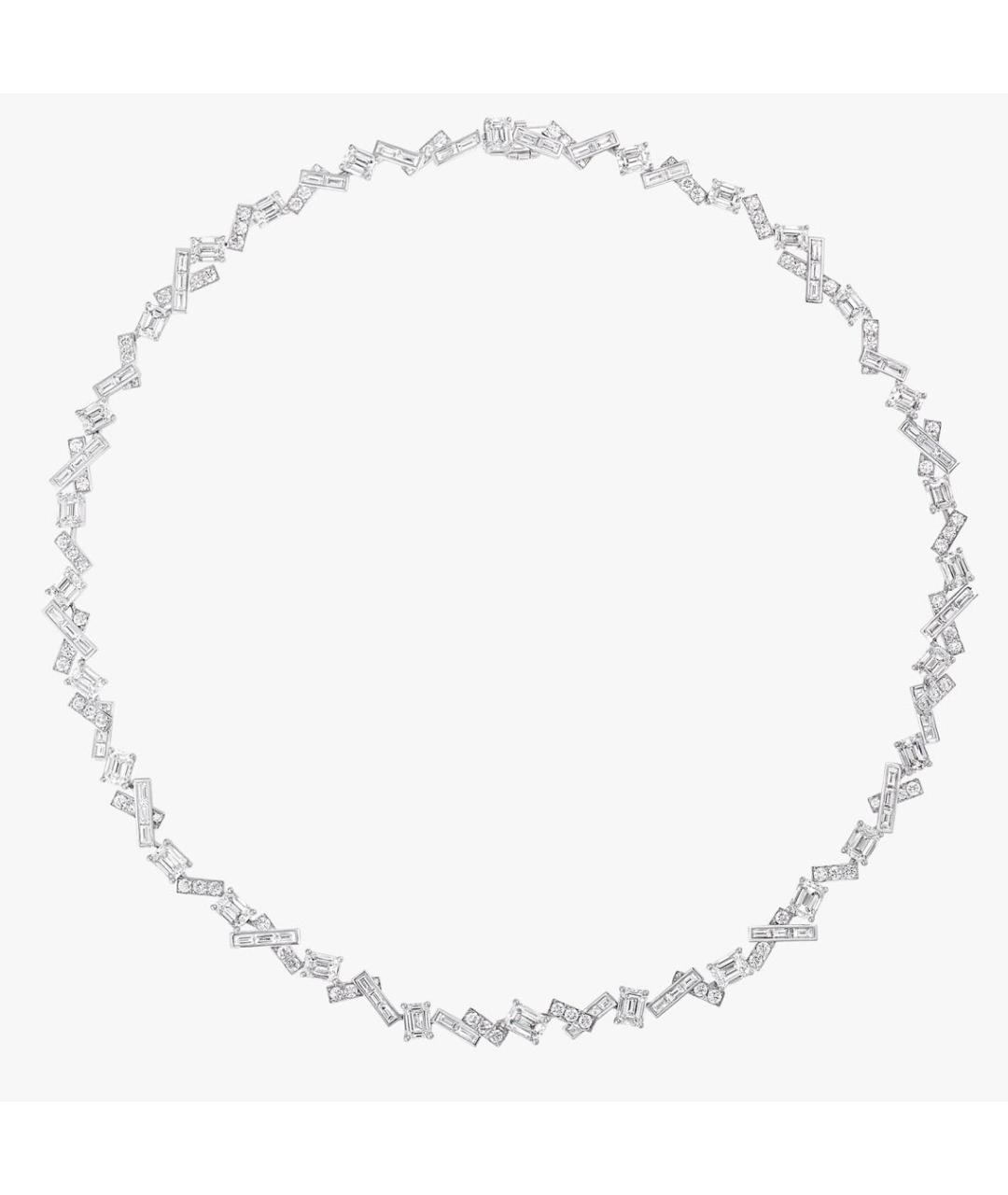 GRAFF Серебряное платиновое колье, фото 3