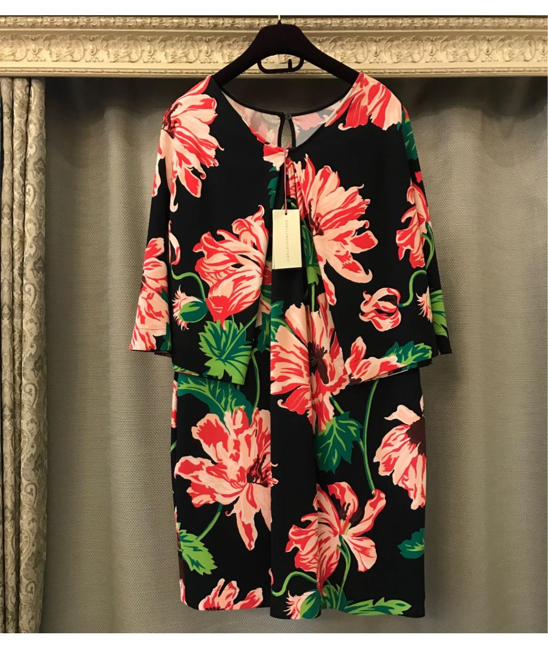 STELLA MCCARTNEY Черное вискозное платье, фото 6