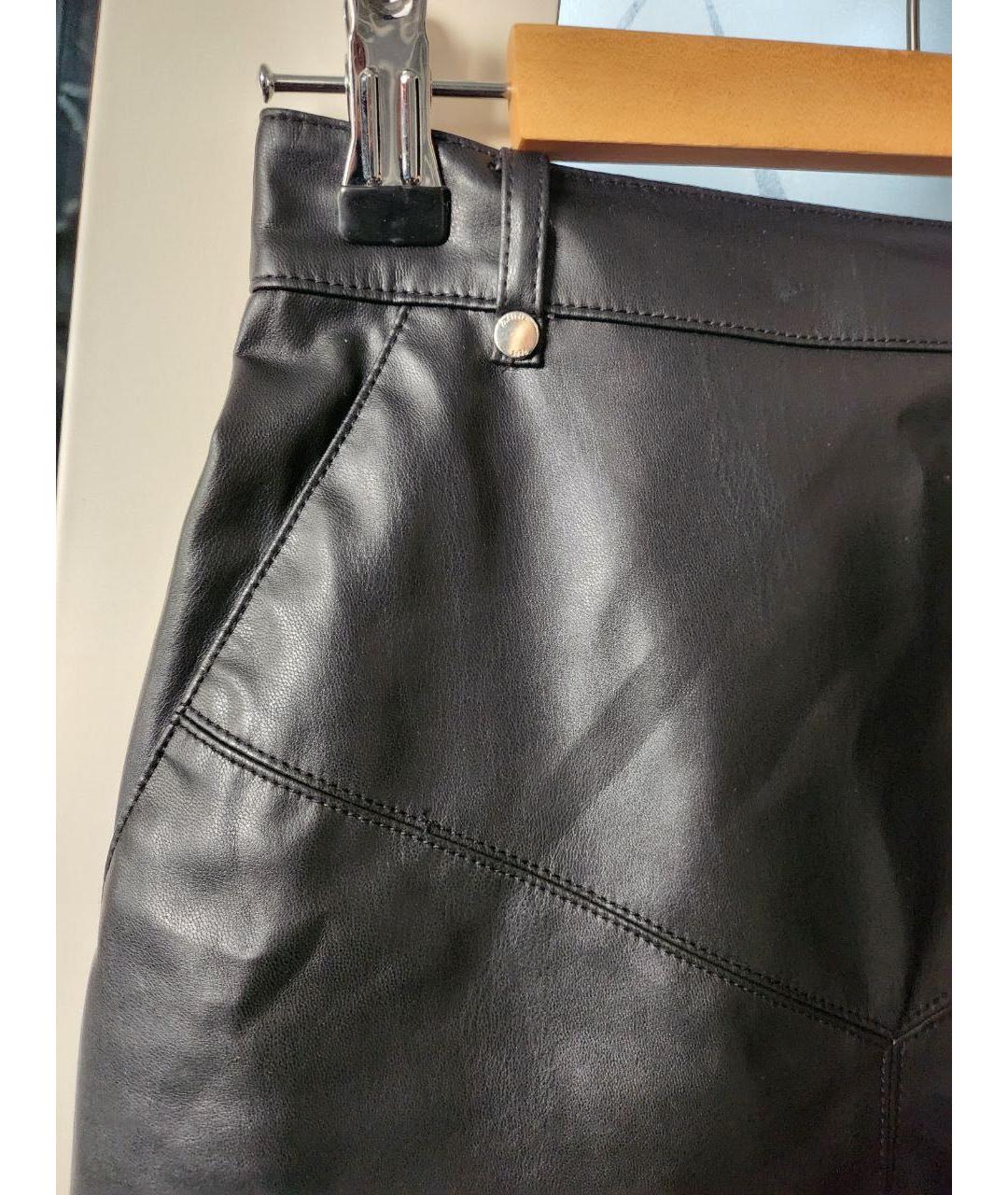 PATRIZIA PEPE Черная юбка мини, фото 3