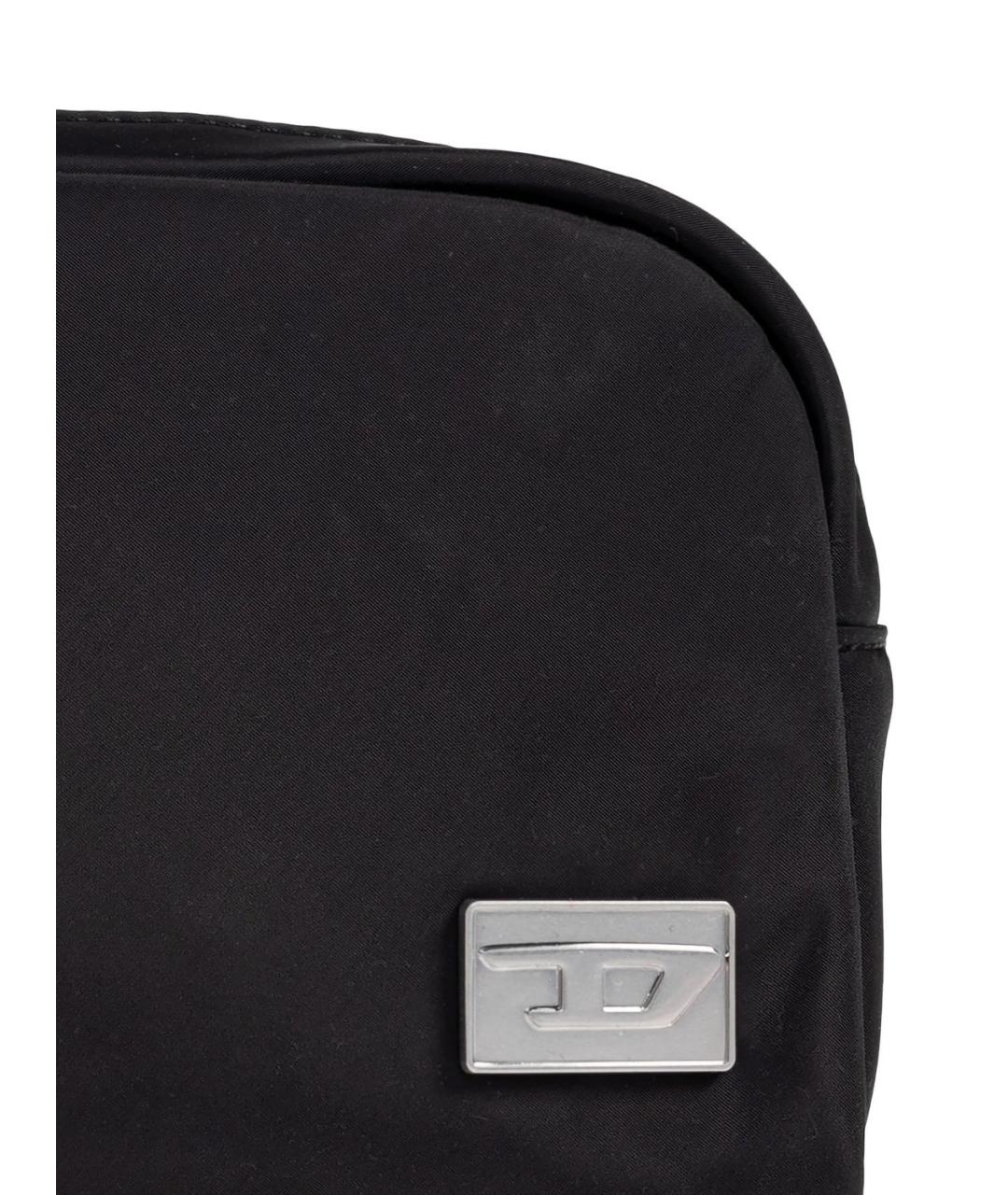 DIESEL Черная тканевая косметичка, фото 2