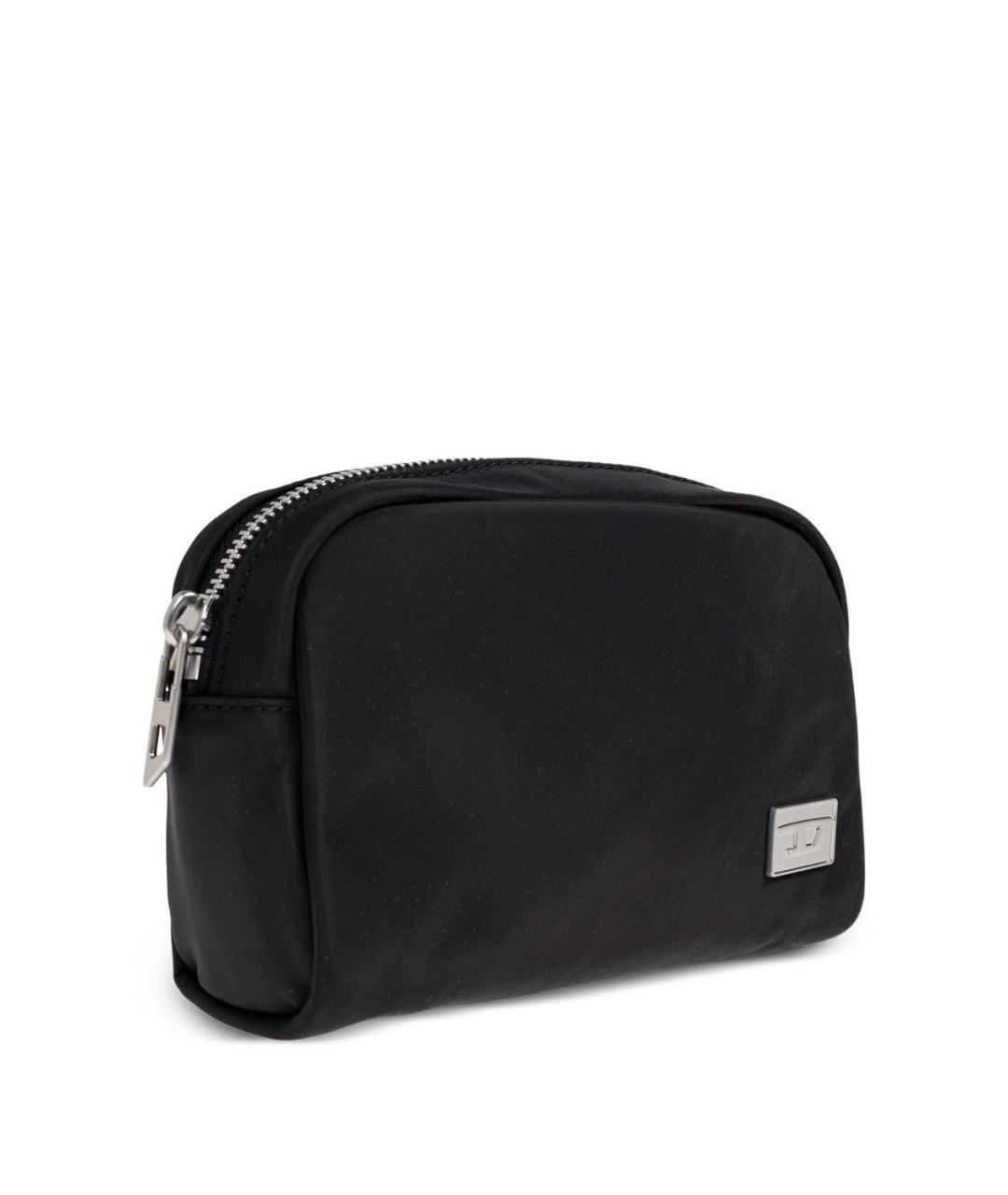 DIESEL Черная тканевая косметичка, фото 4