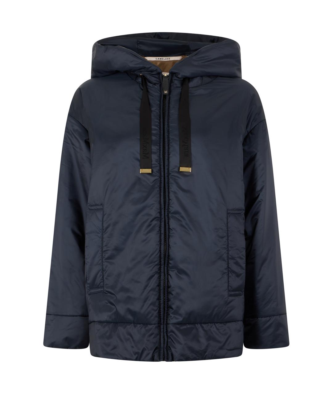 'S MAX MARA Синяя полиэстеровая куртка, фото 1