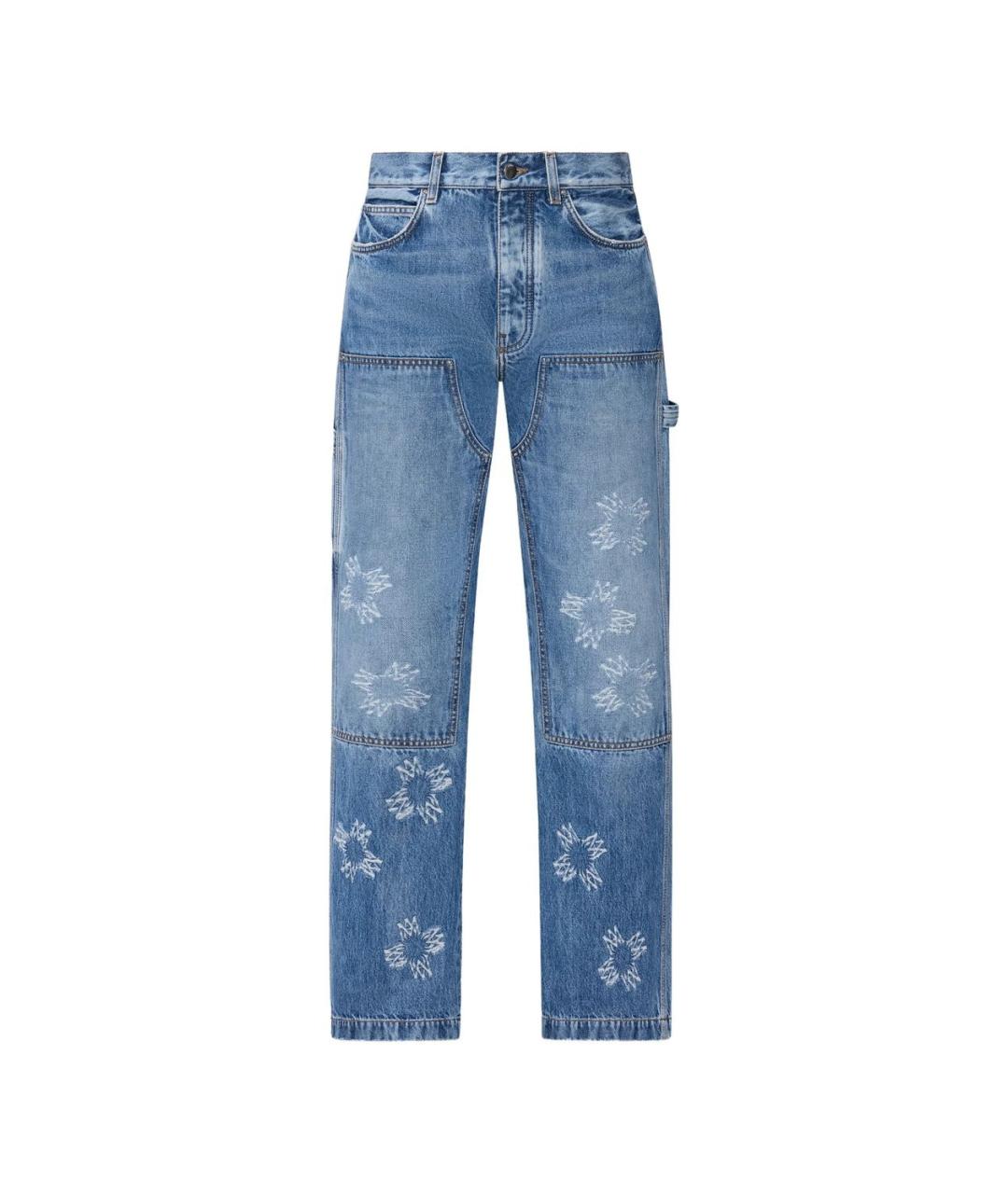 AMIRI Синие хлопковые джинсы, фото 1