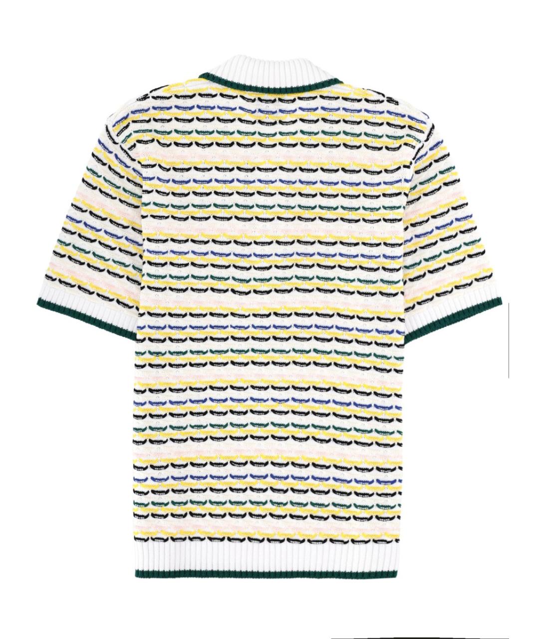 CASABLANCA Мульти хлопковое поло с коротким рукавом, фото 2