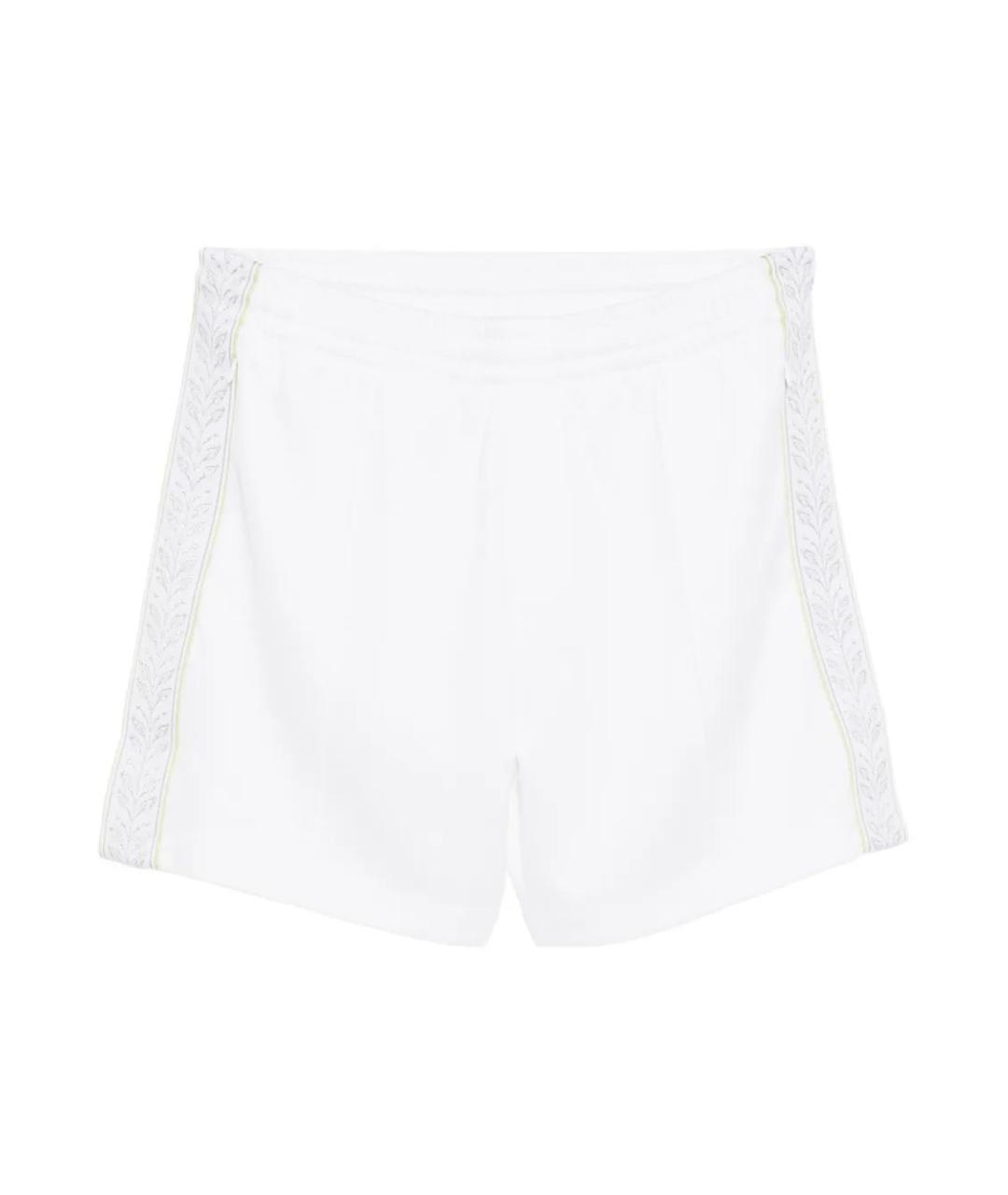 CASABLANCA Белые хлопковые шорты, фото 1