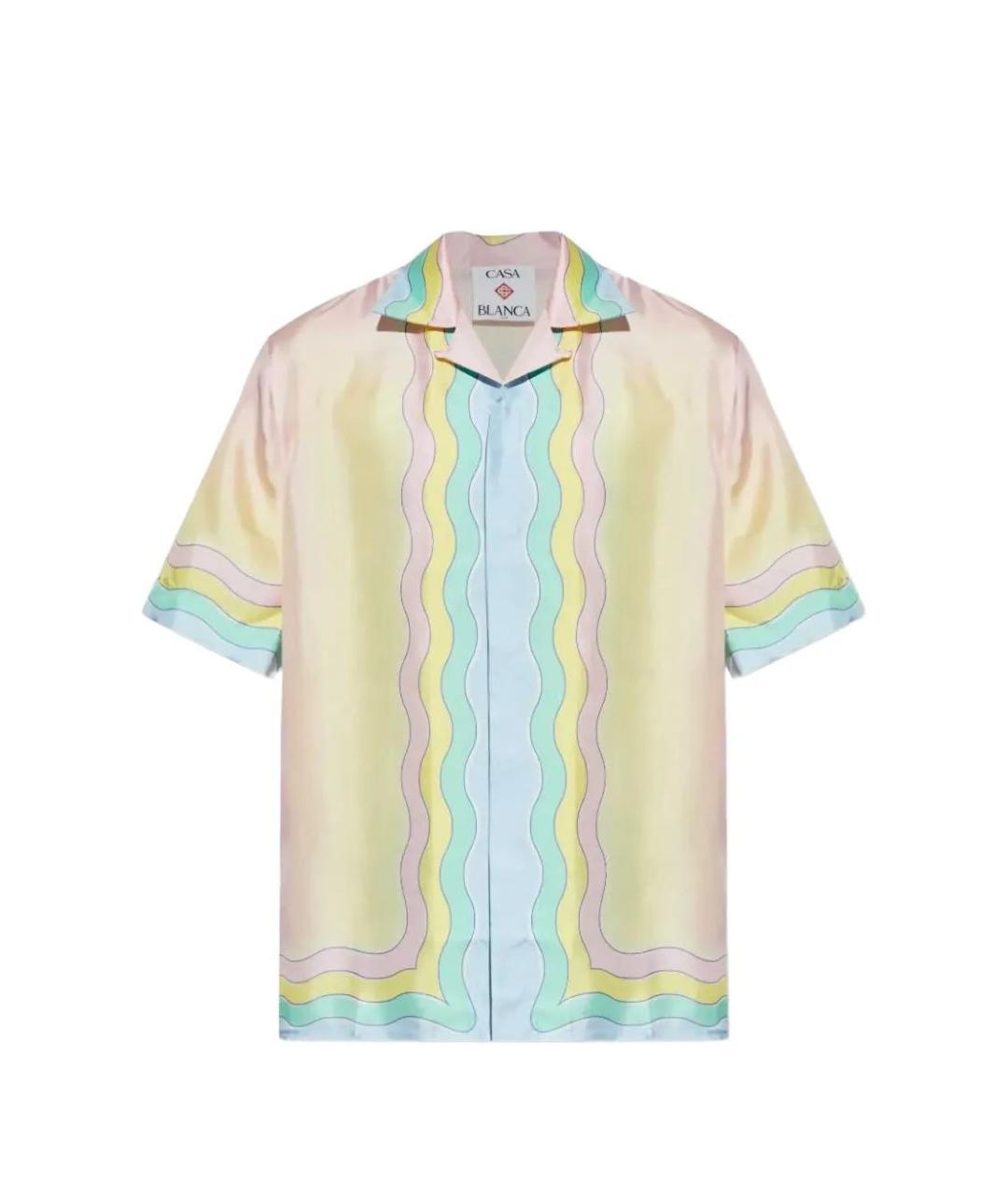 CASABLANCA Мульти шелковая кэжуал рубашка, фото 1