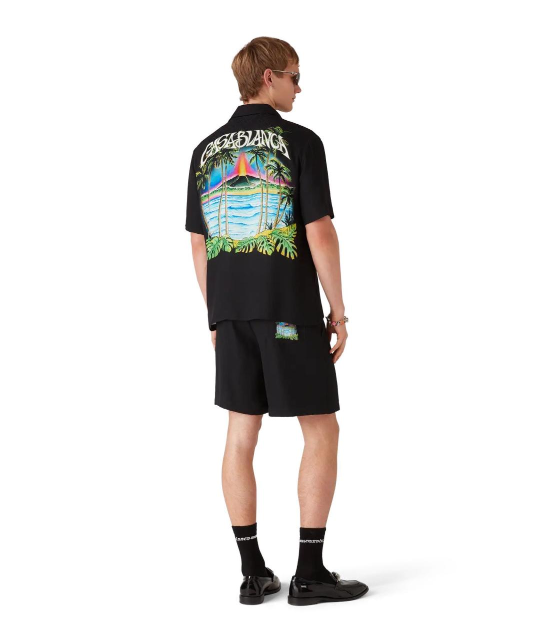 CASABLANCA Мульти полиэстеровые шорты, фото 5