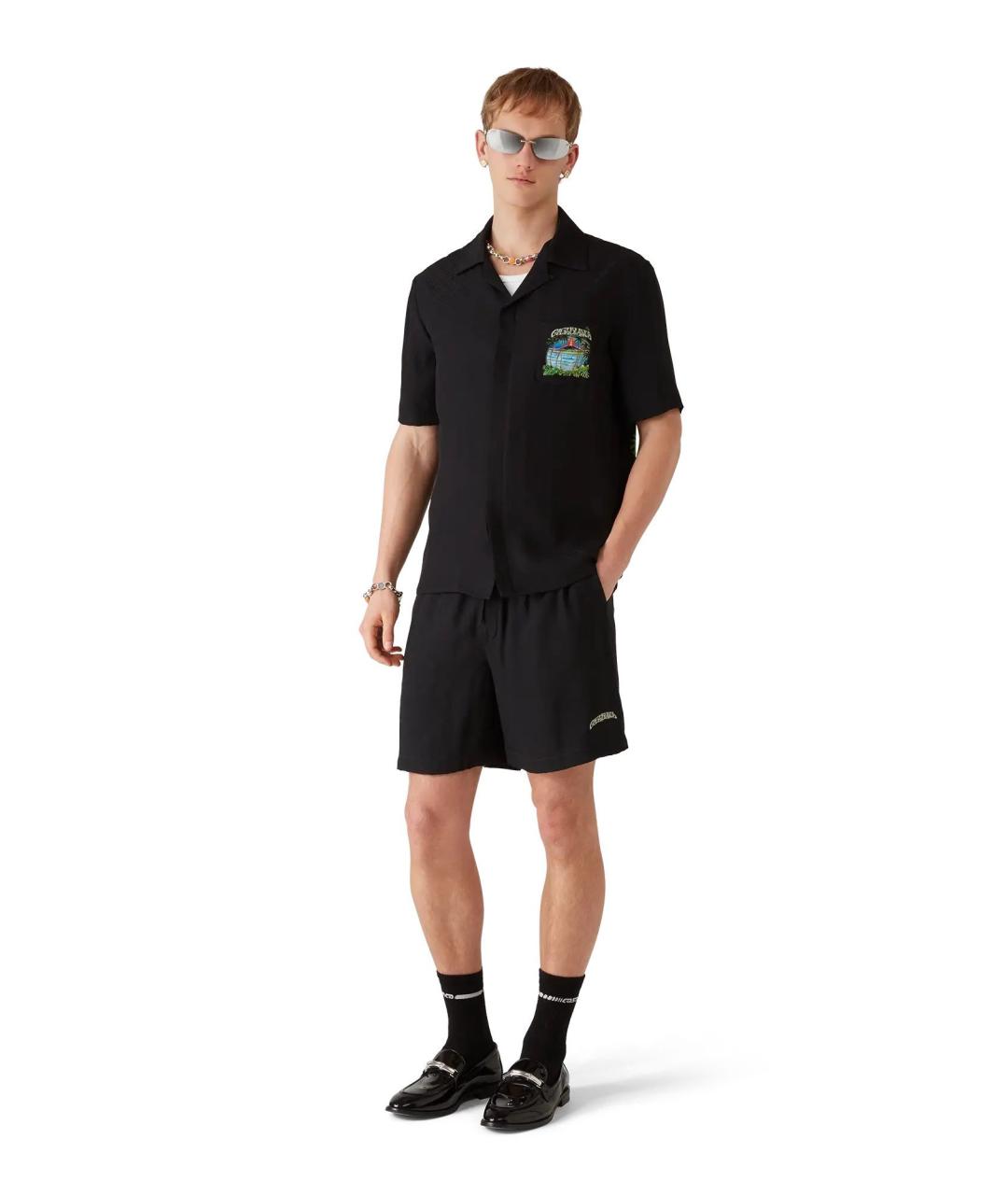 CASABLANCA Мульти полиэстеровые шорты, фото 3