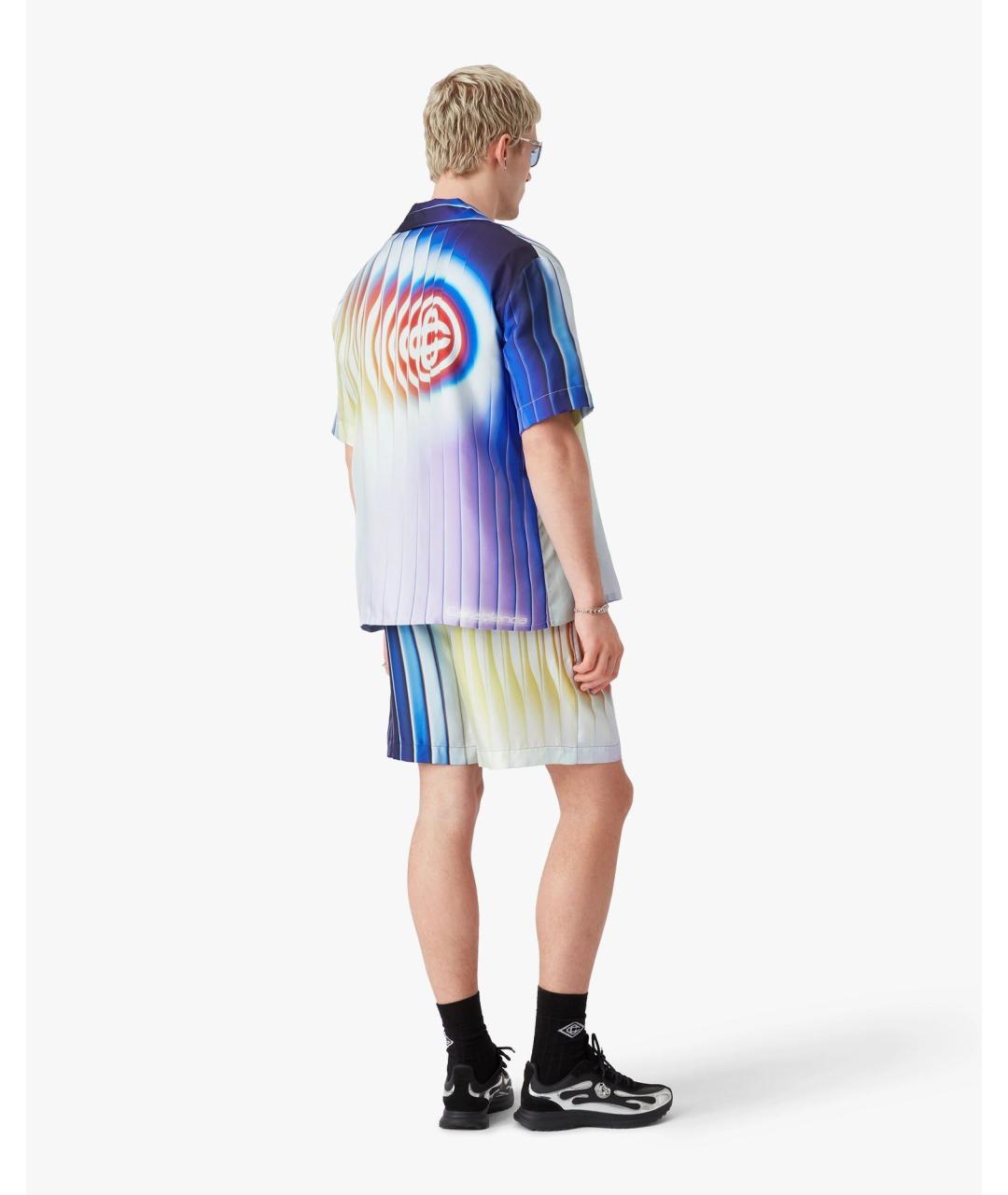 CASABLANCA Мульти шелковые шорты, фото 3