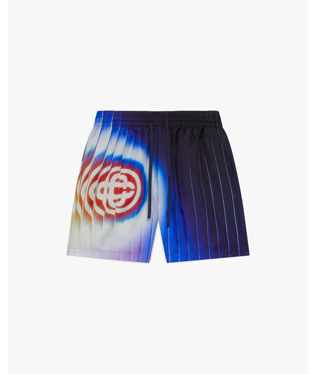 CASABLANCA Мульти шелковые шорты, фото 5