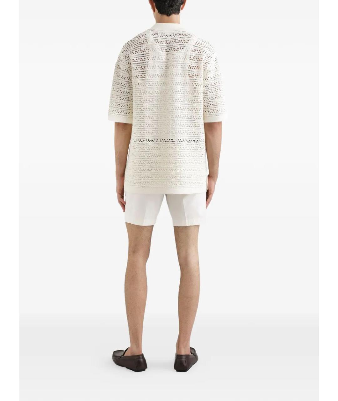 DOLCE&GABBANA Бежевые хлопковые шорты, фото 3