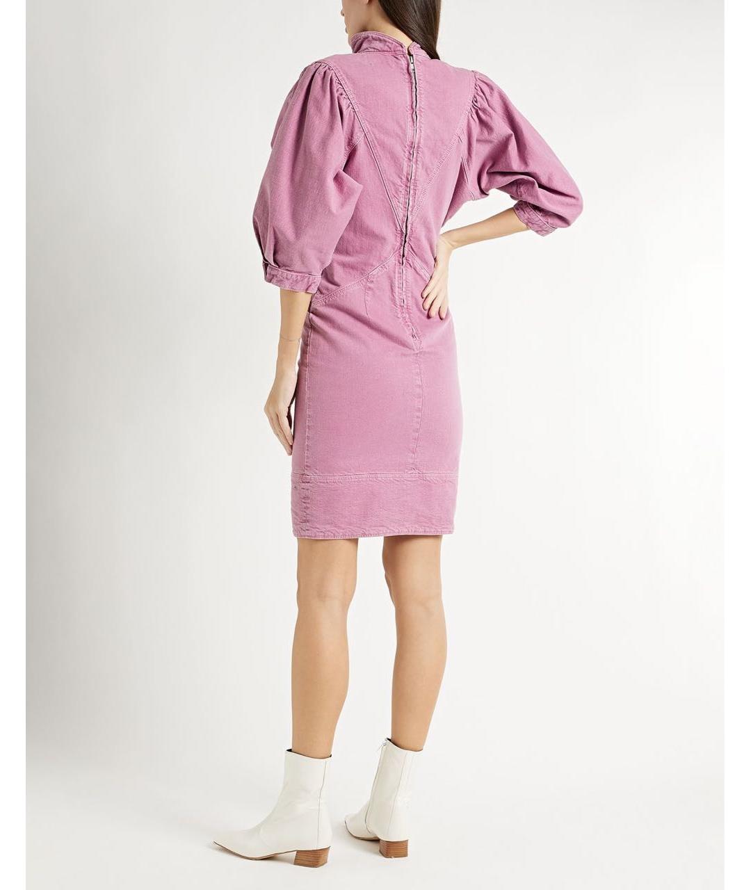 ISABEL MARANT Розовое повседневное платье, фото 7