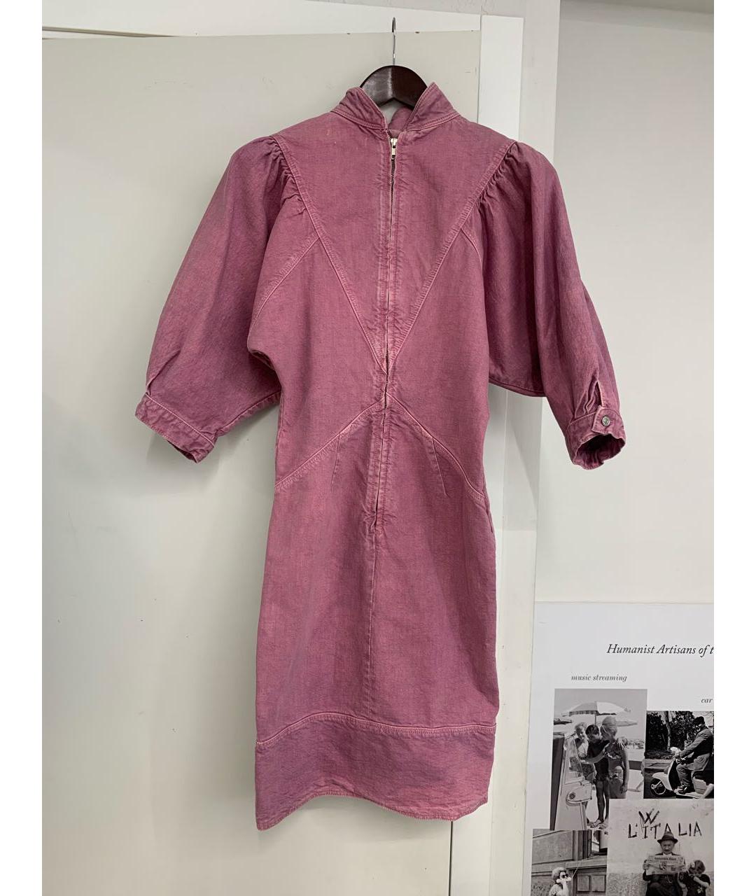 ISABEL MARANT Розовое повседневное платье, фото 2