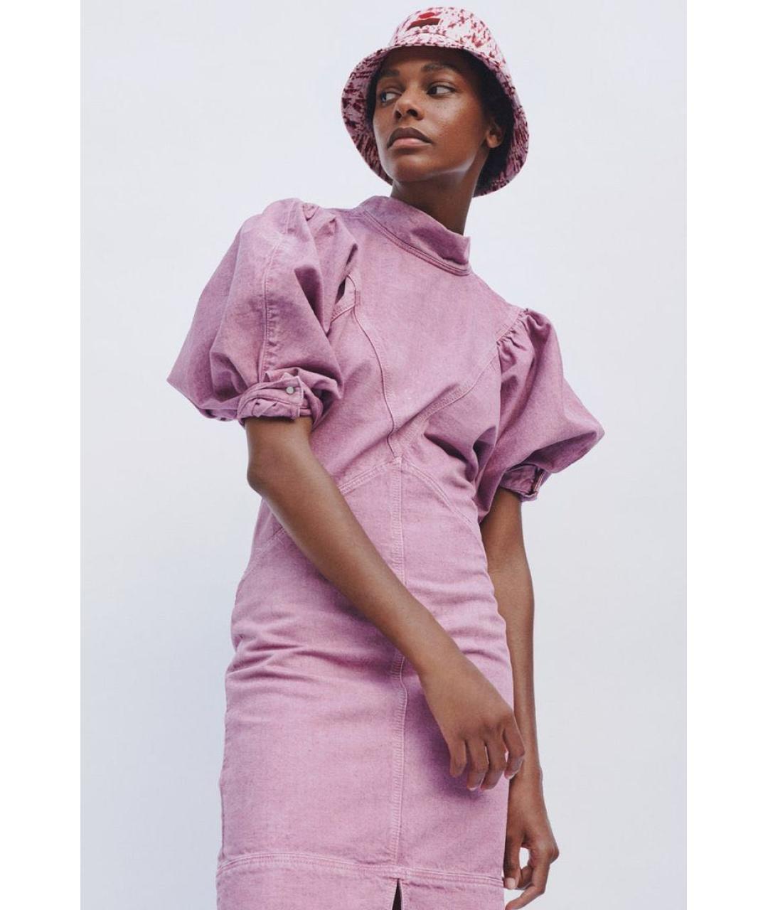 ISABEL MARANT Розовое повседневное платье, фото 5