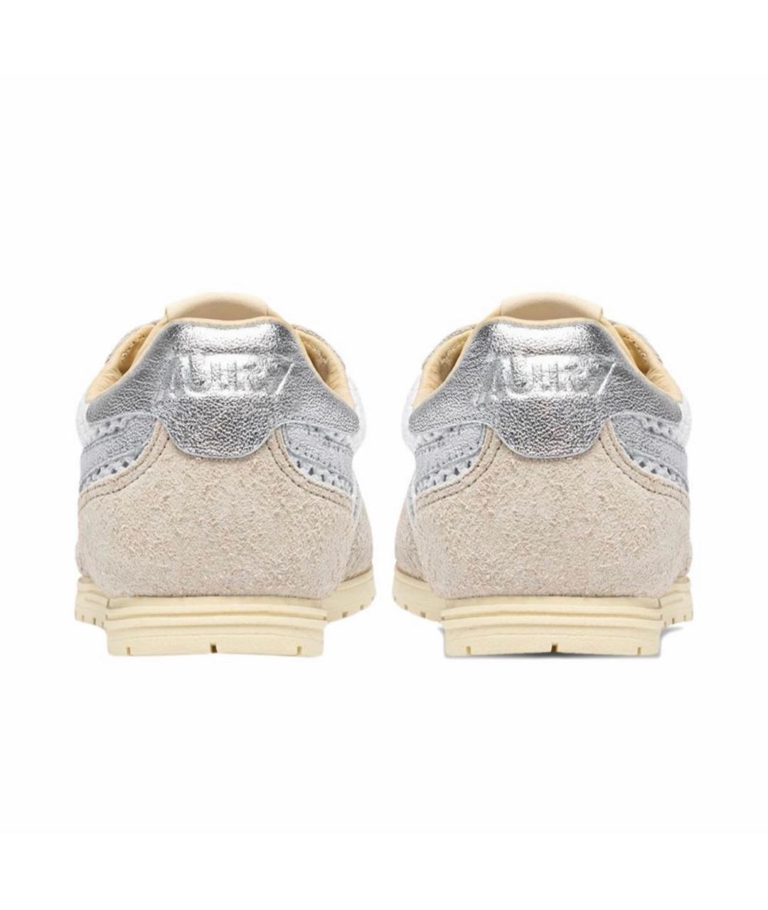 AUTRY Бежевые замшевые кроссовки, фото 3