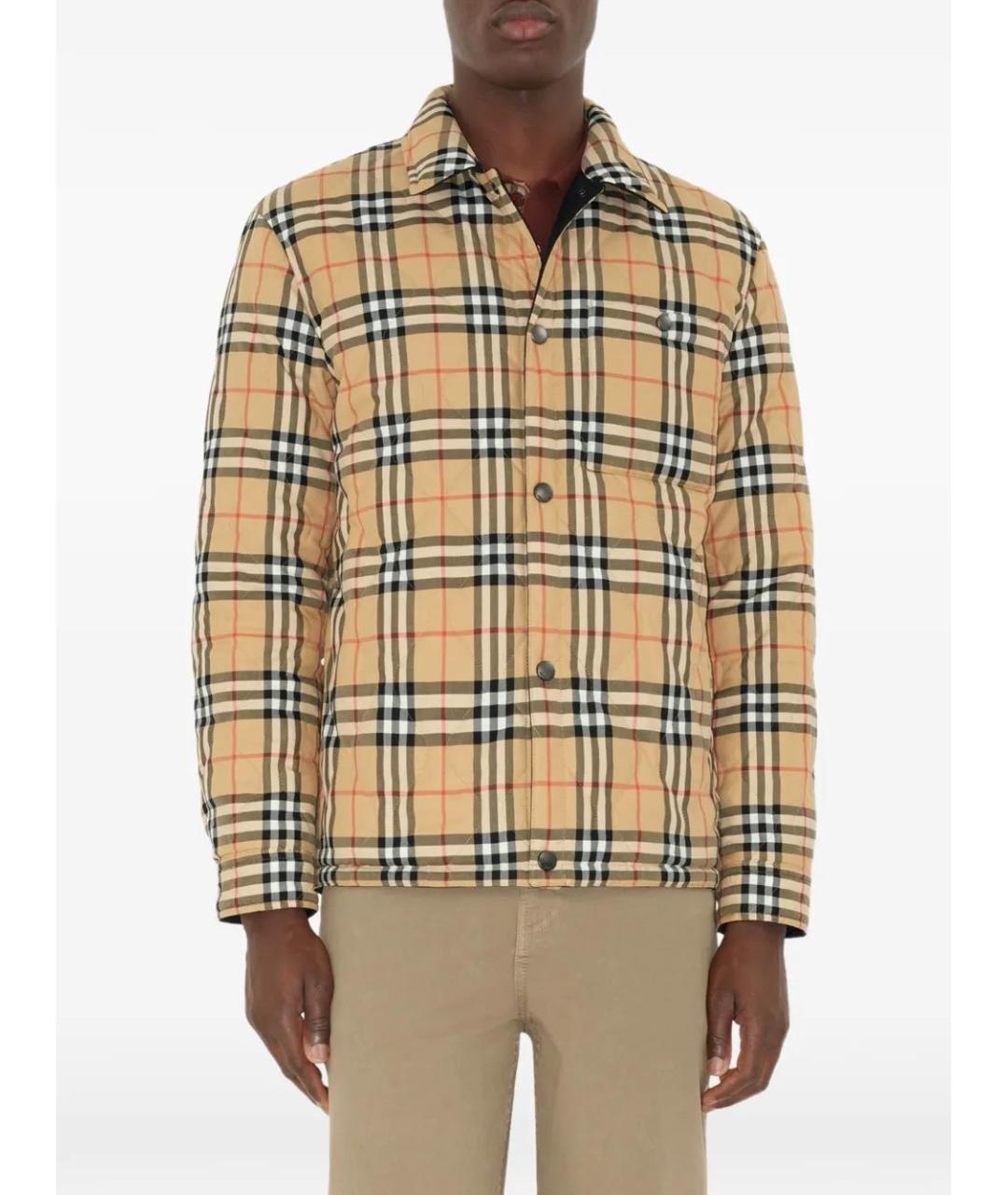 BURBERRY Мульти полиамидовая куртка, фото 4
