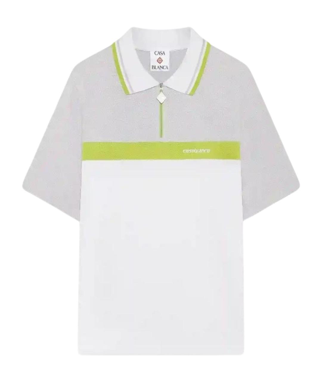 CASABLANCA Мульти хлопковое поло с коротким рукавом, фото 1