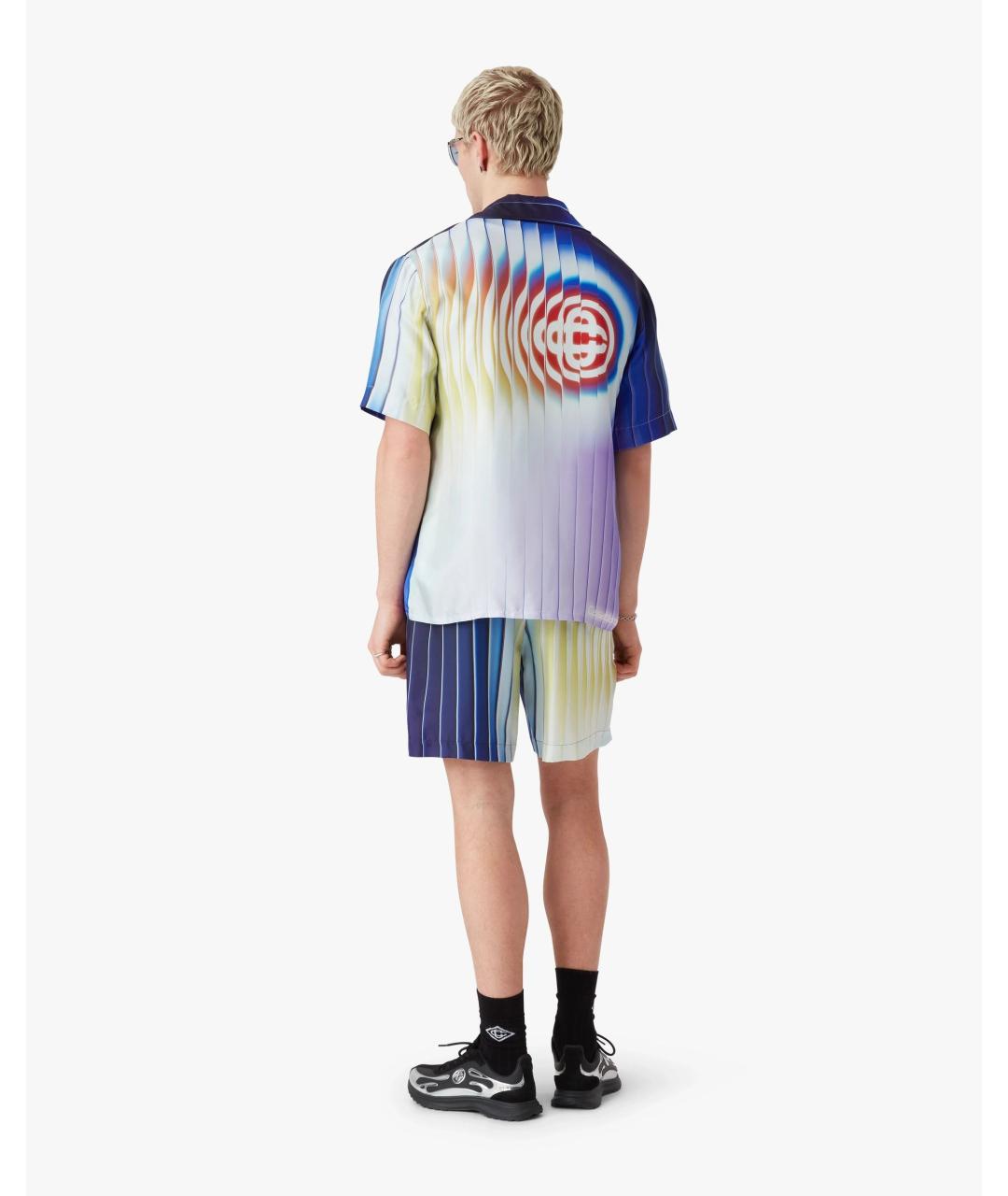 CASABLANCA Мульти шелковая кэжуал рубашка, фото 3