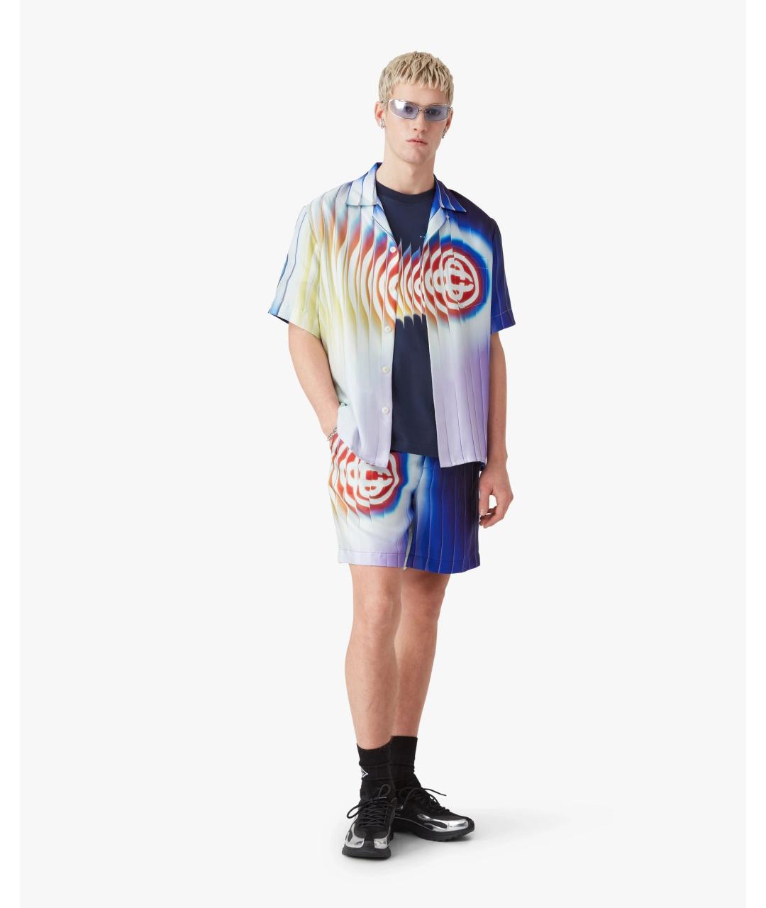 CASABLANCA Мульти шелковая кэжуал рубашка, фото 2