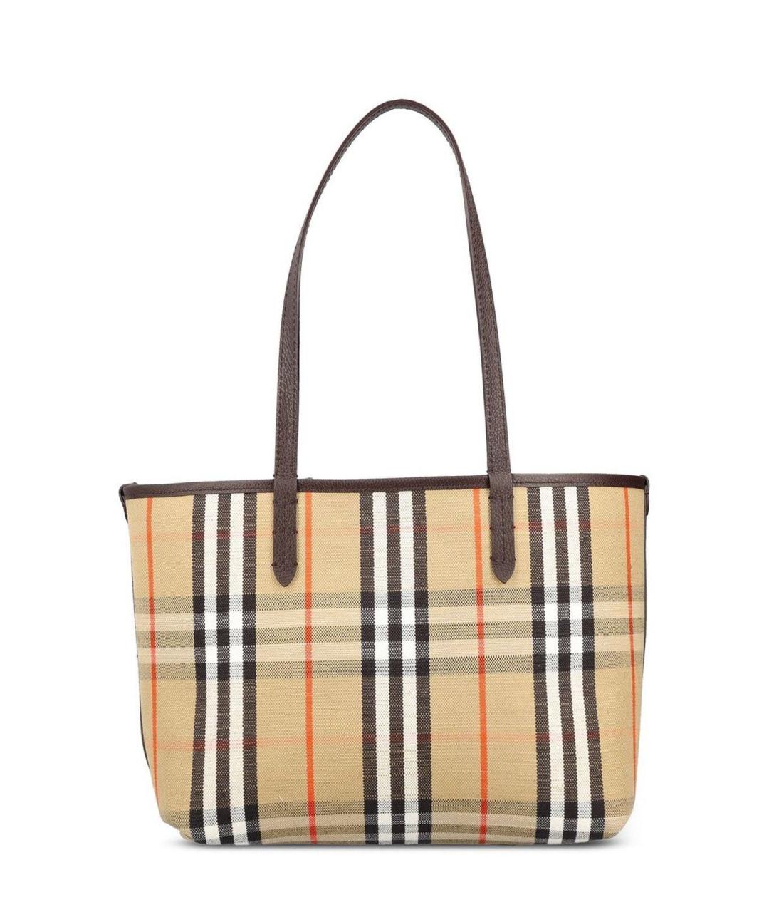 BURBERRY Мульти кожаная сумка тоут, фото 3