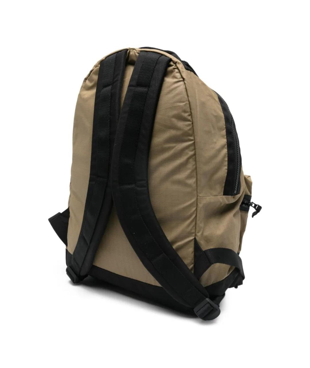 STONE ISLAND Зеленый хлопковый рюкзак, фото 3