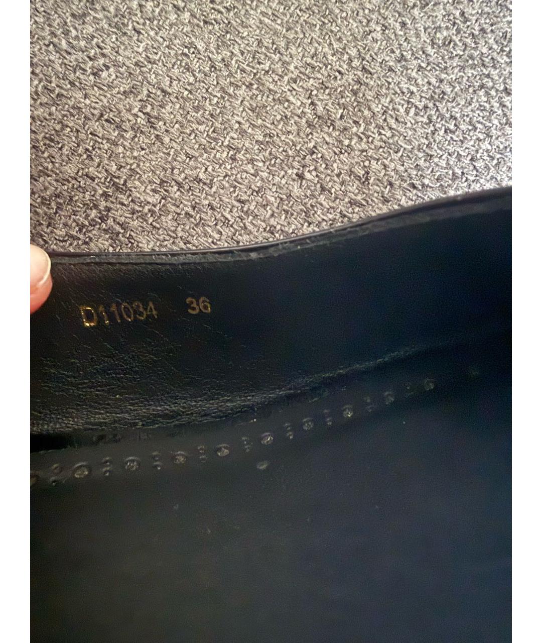 DOLCE&GABBANA Черные туфли из лакированной кожи, фото 8